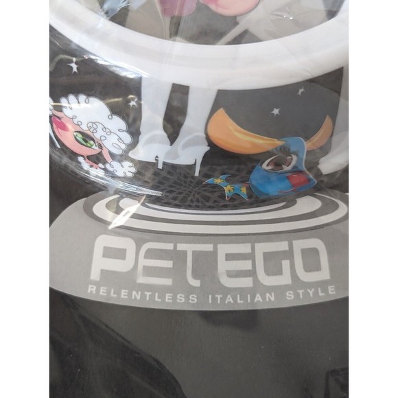 PetEgo Dog Cat Bowl Dish Placement Set Italian Style Whimsical Cartoon Heels NEW - Picture 2 of 8